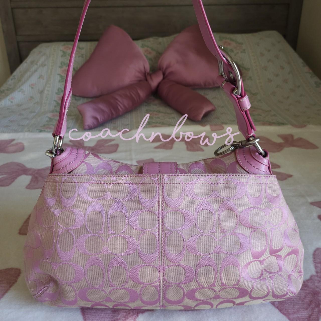 Vintage Barbie Pink Soho Buckle Signature Cs Rare Shoulder Purse