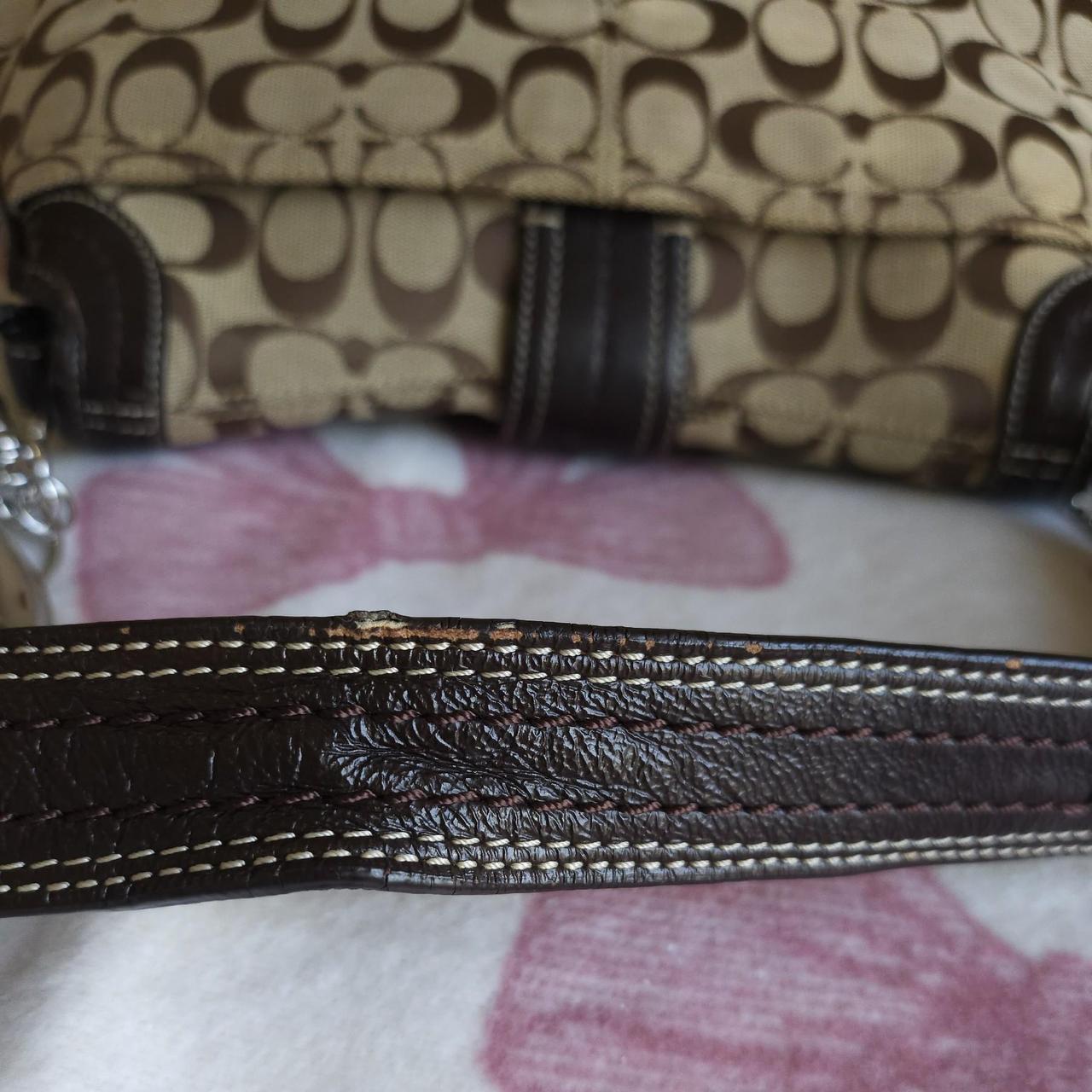 Y2K Vintage Coach Soho Signaure Cs Shoulder Purse With Wallet