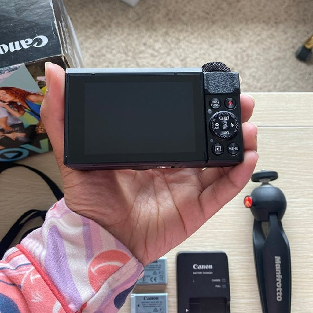 Canon Powershot G7X Mark Ii Digital Camera Video Creator Kit Bundle Zn