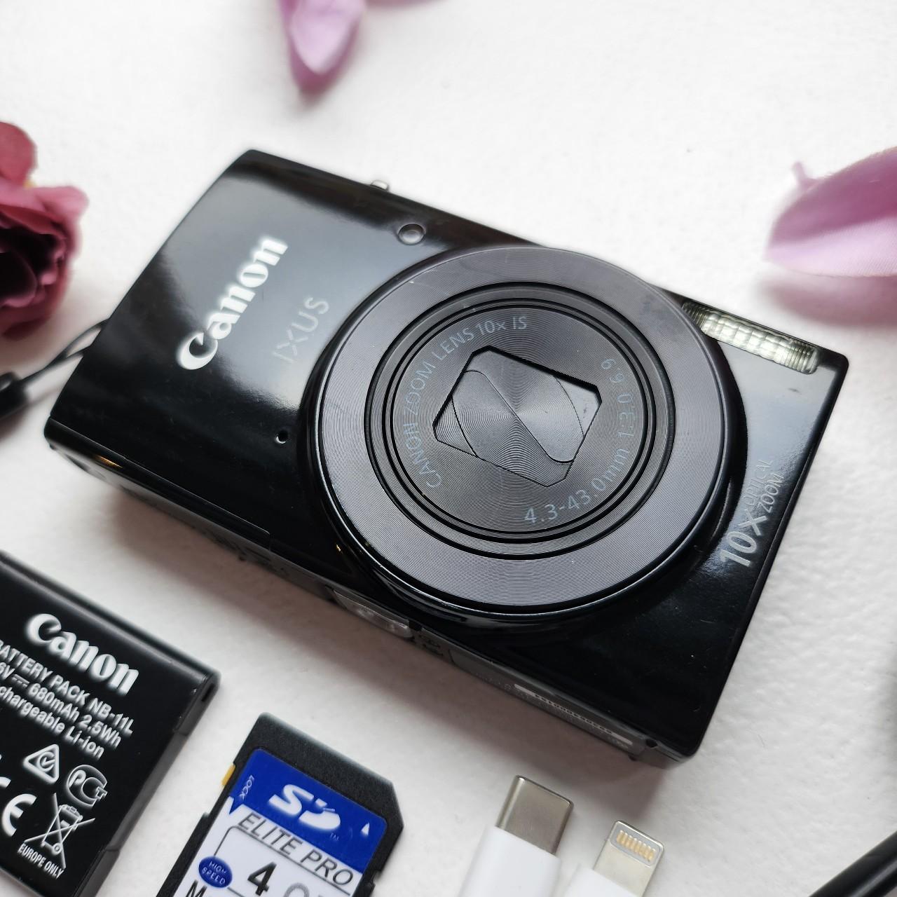 Black Canon Ixus 190 Digital Camera Sr