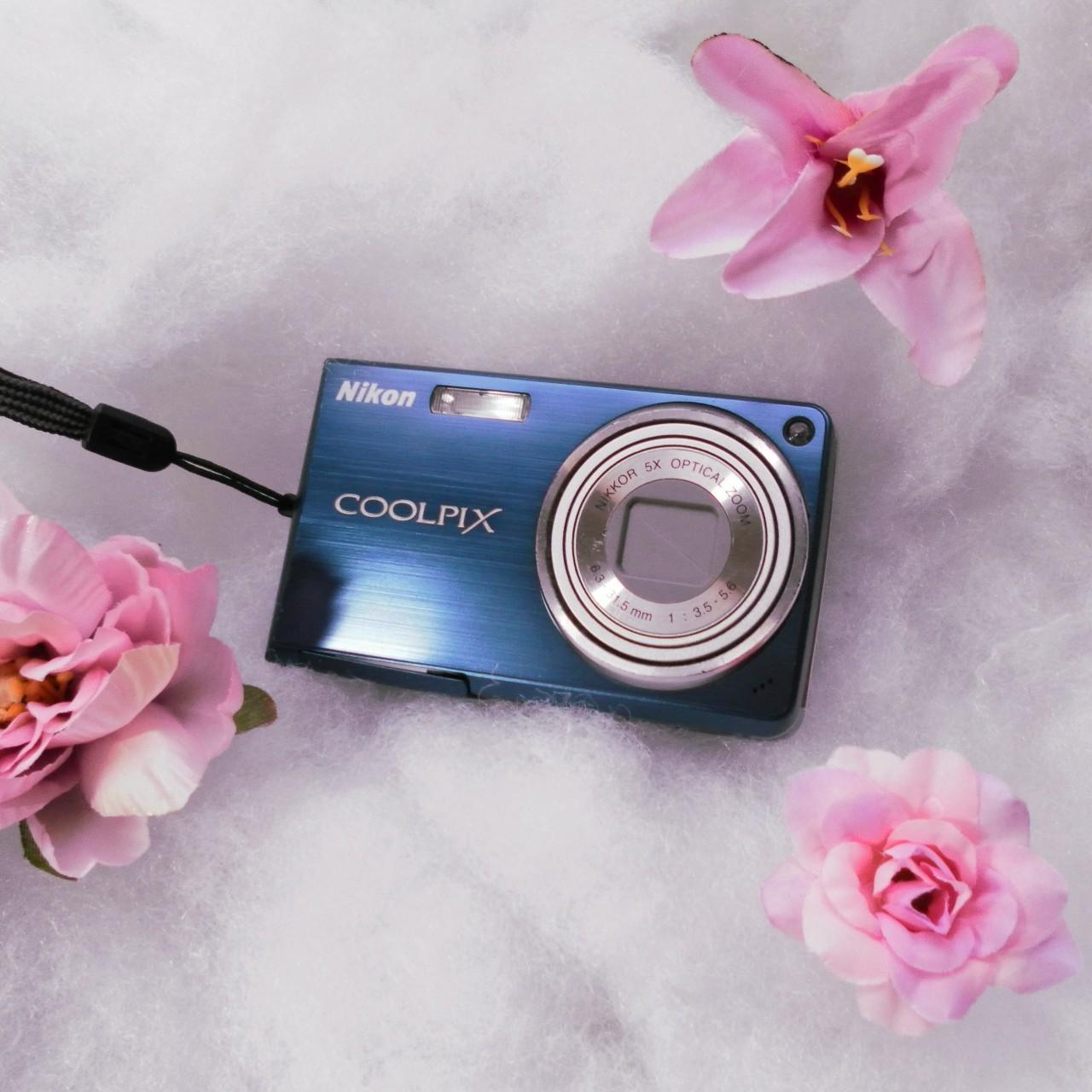 Blue Nikon Coolpix S550 Digital Camera Fb