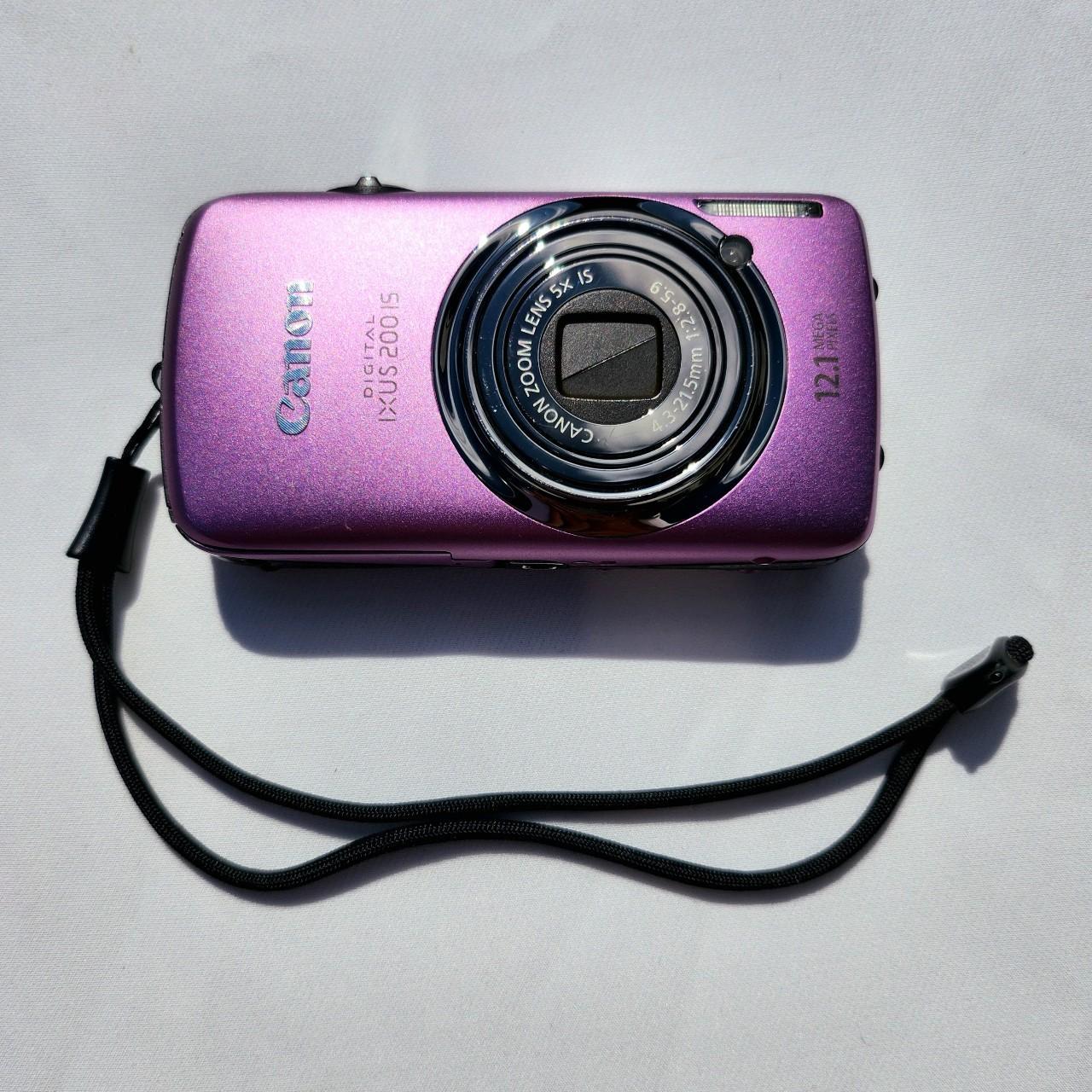 Pink Canon Ixus 200 Is Digital Camera Wm