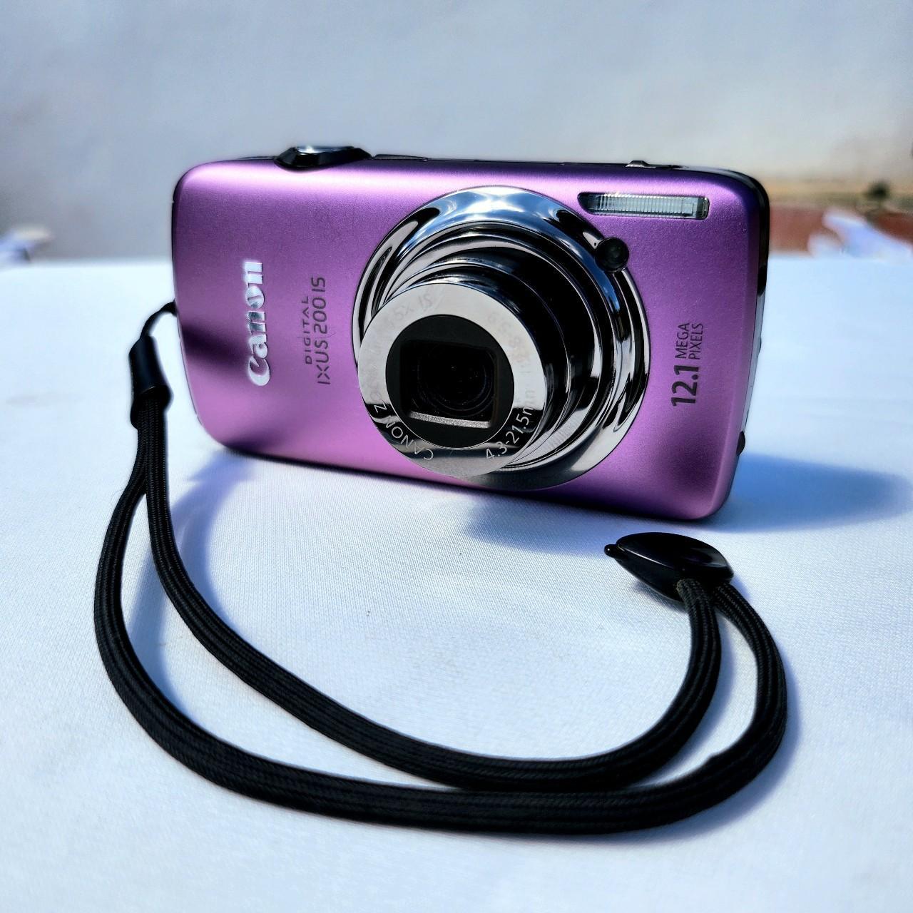 Pink Canon Ixus 200 Is Digital Camera Wm